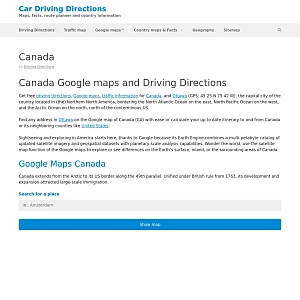Car Driving Directions